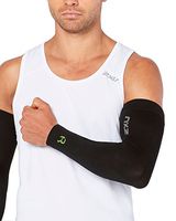 2XU Women's Flex Recovery Compression Arm Sleeves (Black/Nero, Large)