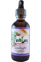 Goodnight Combo Tincture - All Natural Sleep Aids for Adults with Valerian Root Extract, Passion Flower, and Skullcap - 2 Ounces Herb Lore