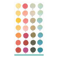 Caspari Lulu's Palette Paper Guest Towel Napkins - 15 Per Package