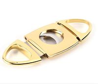 56Ring Zinc Alloy Cigar Scissors Portable Travel Metal Cigar Cutter Knife Smoking Accessories Pocket Tool Sharp 93mm, A