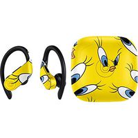 Skinit Decal Audio Skin for PowerBeats Pro - Officially Licensed Warner Bros Tweety Bird Super Sized Pattern Design