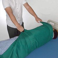 Transfer Boards Belt Slide Patient Medical Lift Sling Transferring Turner Positioning Pad Hospital Bed Draw Sheets for Elderly, Bariatric (Green)