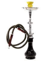 BLACK SUN new hookah water glass vase set + pipes for shisha narguile smoking