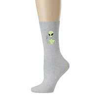 RZM YLY Yeah Alien Unisex Funny Novelty Casual Soft Cotton Socks