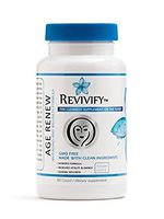 Revivify GMO-Free Age Renew with Trans-Resveratrol Supplements for Anti-Aging, Coenzyme Q10 - CoQ10, Gluten Free and Ultraformulated Nutrition to Aid Cardiovascular Health and Detoxify - 60 Count