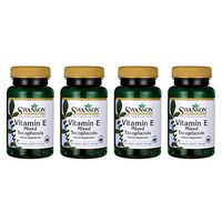 Swanson Vitamin E Mixed Tocopherols 200 Iu (134 Milligrams) 100 Sgels (4 Pack)
