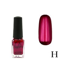 Nail Art Polish,Putars Sexy Mirror Stainless Steel Nail Polish Plating Silver Paste Metal 12 Colors 6ml