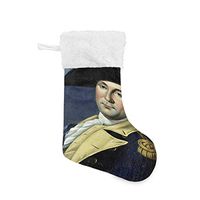 Personalized Christmas Stocking George Washington Pictures Santa Xmas Tree Decor Socks Gift Kids Fireplace/Restaurant/Hotel/Club/bar