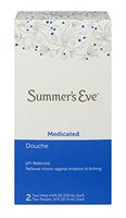 Summer's Eve Douche | Medicated | 4.5 oz Size | Pack of 6 | pH Balanced, Dermatologist & Gynecologist Tested