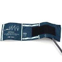 Huapa Pressure Single Tube Cuff Neonatal/Infant/Child/Adult/Veterinary Blood Pressure Cuff for Patient Monitor Pressure Cuff(Infant)