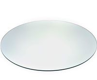 Tempered Glass Table Top with Rounded Edge (36")