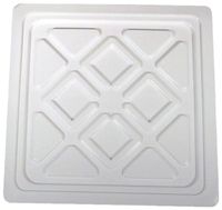 Camco 45651 Insulated Dual Vent Cover, White