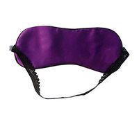 100% Double Sided Silk Sleep Eye Mask With Adjustable Strap PURPLE