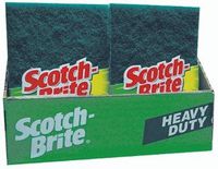 Heavy Duty Scour Pad for Tough Cleaning 6-inch, 24-pc Set