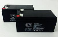 Replacement Battery for WP3-12 Backup 12 Volt 3.4AH - SPS Brand (2 Pack)