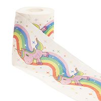 getDigital Unicorn Toilet Paper Novelty Bathroom Tissue - 1 Roll with 200 Sheets - Gift Box included