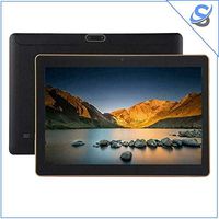 Android 7.0 Quad Core Tablet 2GB+32GB Dual SIM GPS FM 3G OTG 10,1inch FM 5MP+2MP (Gold)