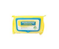 Preparation H (48 Count) Flushable Medicated Hemorrhoid Wipes, Maximum Strength Relief with Witch Hazel and Aloe, Pouch (Pack of 3)