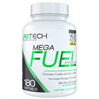 LabTech Mega Fuel Prime Blends 1500mg of CLA & 1500mg of Omega 3,6,9 per Serving, 180 Softgels