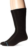 Extra-Wide Medical (Diabetic) Socks for Men, 3 Pack (8.5-11.5 (up to 6E Wide), Black)