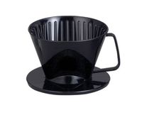 HIC Harold Import Co. 2661 HIC Coffee Filter Cone, Black, Number 1-Size, Brews 1 to 2-Cups, No. 1