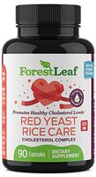 Red Yeast Rice Care with COQ-10 and Organic Flaxseed - Supports Cardiovascular Health - 1215mg - 90 Vegetable Capsules - Daily Dietary Supplements by Forestleaf