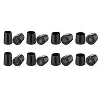 High Heel Protectors Heel Caps Rubber Heel Stoppers Covers to Repair Shoe Reduce Noise Perfect for Any Wedding or Event Protecting Heels from Grass,Gravel, Bricks,8 Pairs/4 Sizes (Black)