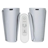 Massage Boots Machine, Foot And Calf Massage With Handheld Controller, Foot Massager Leg Wraps, Leg Air Massager For Circulation Sequential Compression Wraps, Thigh And Calf Massager With Knee Heating
