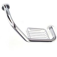 FHLYCF Modern wall mounted, all copper bathroom, shower, grab bar, bathtub, handrails, skid, old people, disabled, handrails, bathroom handrails, soap nets