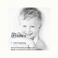 14x14 Polar White / Porcelain Custom Mat for Picture Frame with 10x10 opening size (Mat Only, Frame NOT Included)