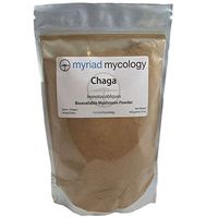 Myriad Mycology Chaga Mushroom Powder 1 Pound Bulk Bag -  Made in USA  (Bai Hua Rong) - Supports Normal Healthy Digestion