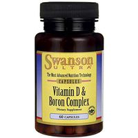 Swanson Vitamin D & Boron 60 Capsules