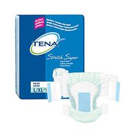TENA Stretch Super Brief, Large / XL, Extra Large, Heavy Absorbency Night Brief, 67903 - Case of 56