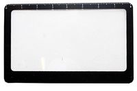 3x Credit Card Magnifier, Black : (Pack of 2 Pcs)