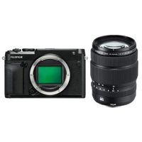 Fujifilm GFX 50R Medium Format Mirrorless Camera GF 32-64mm f/4 R LM WR Wide-Angle Zoom Lens
