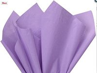 Colored Tissue Paper 480 Sheets 1 color per ream: Lavender Purple