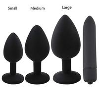 4pack Silicone Ańus Plúg Se#x Toys Kit for Couples Men Women
