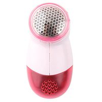 uxcell Home Travel Electric Handy Portable Sweater Clothes Lint Remover Hair Ball Trimmer Red