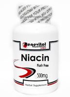Flush Free Niacin 500mg 200 Capsules ~ Renevitol
