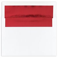 Great Papers! Red Foil-Lined A7 Foil Envelope, 25 count, 5.25" x 7.25" (9021069)