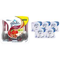 Glade PlugIns Scented Oil Set, 2 ct: Glade Electric Warmer (2 ct), PlugIns Scented Oil Refill, Apple Cinnamon (5 ct)