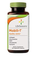 LifeSeasons - Mobili-T - Joint Pain Relief Supplement - Increase Range of Motion - Support Joint Tissue - Healthy Knee and Back Support - Contains MSM, Collagen, Chondroitin - 120 Capsules