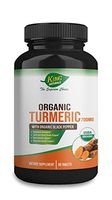 King Naturals Organic Turmeric with Organic Black Pepper - Better Absorption, USDA Certified, Non-GMO, Vegan, Supports Joint Pain Relief & Antioxidant Health, Anti-Aging & Anti-Inflammatory Support
