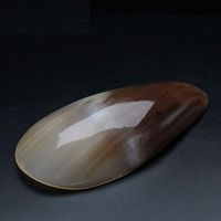 Gua Sha Scraping Massage Tool,100% Hand Made Natural Water Buffalo Horn Facial GuaSha Board Scraper Tools for SPA Acupuncture Therapy Trigger Point Treatment,Great Beauty Tools for Face