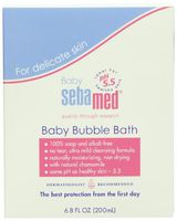 Sebamed Baby Bubble Bath 6.8 Fluid Ounces - Best for Baby's Sensitive Skin - Eczema - Psoriasis