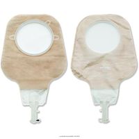 New Image™ High Output Ultra Clear Drainable Pouches-Color Code: Blue Flange: 2 3/4" (70 mm) Length: 12" - UOM = Box of 10