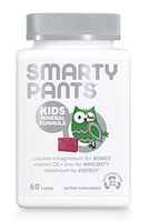 SmartyPants Kids Mineral Daily Gummy Multivitamin: Vitamin C, D3 & Zinc for Immunity, Gluten Free, Vitamin E, Calcium for Bones, Magnesium Citrate for Muscle Function, 60 Count (30 Day Supply)