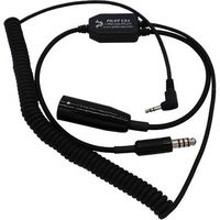 Pilot USA Helicopter Headset Digital Video Recorder Adapter