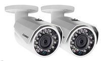 Lorex 1080p HD Bullet Security Cameras Weatherproof 150' Night-Vision