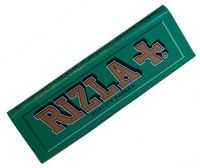 20 PACKETS/BOOKLETS OF RIZLA GREEN CIGARETTE TOBACCO ROLLING PAPERS (1000 PAPERS)